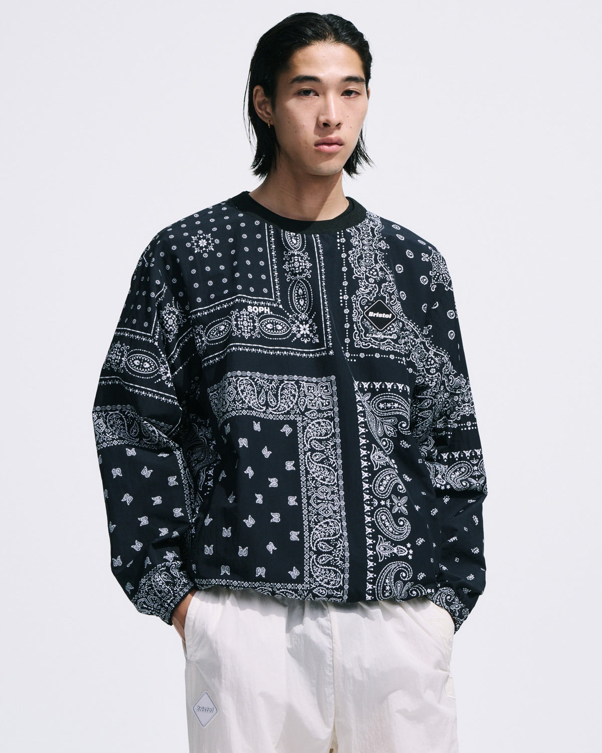 FCRB BANDANA NYLON PISTE PULLOVER MEN 26SS FCRB-260037