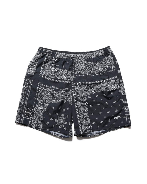 FCRB BANDANA NYLON EASY BANDANA RELAXED SHORTS MEN 26SS FCRB-260039