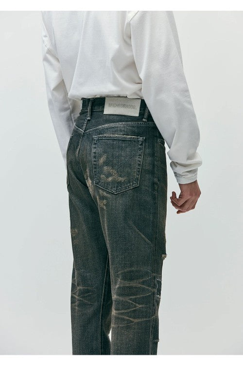 NEIGHBORHOOD SAVAGE DENIM DP MID PANTS 252XBNH-PTM09